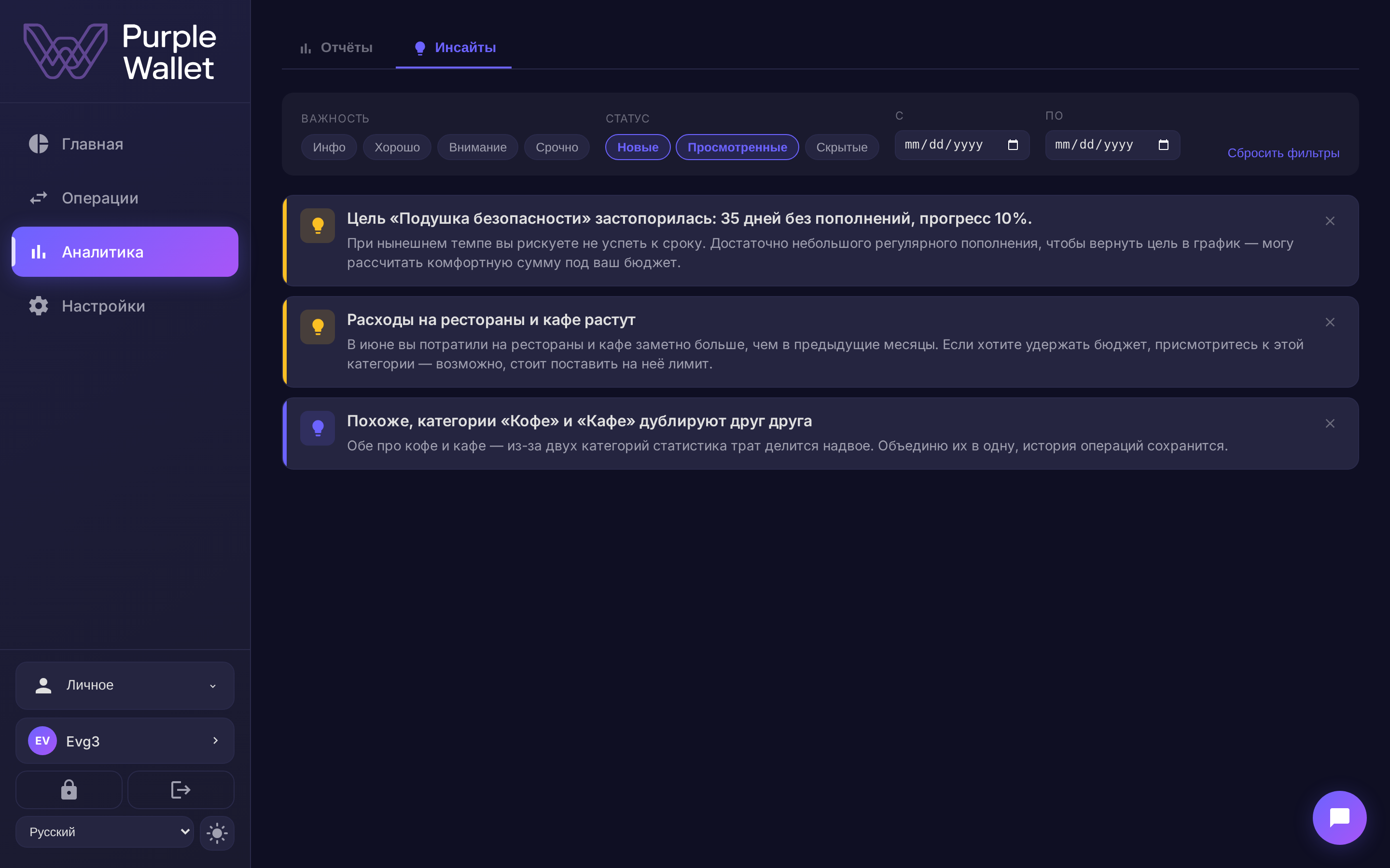 Инсайты Финна