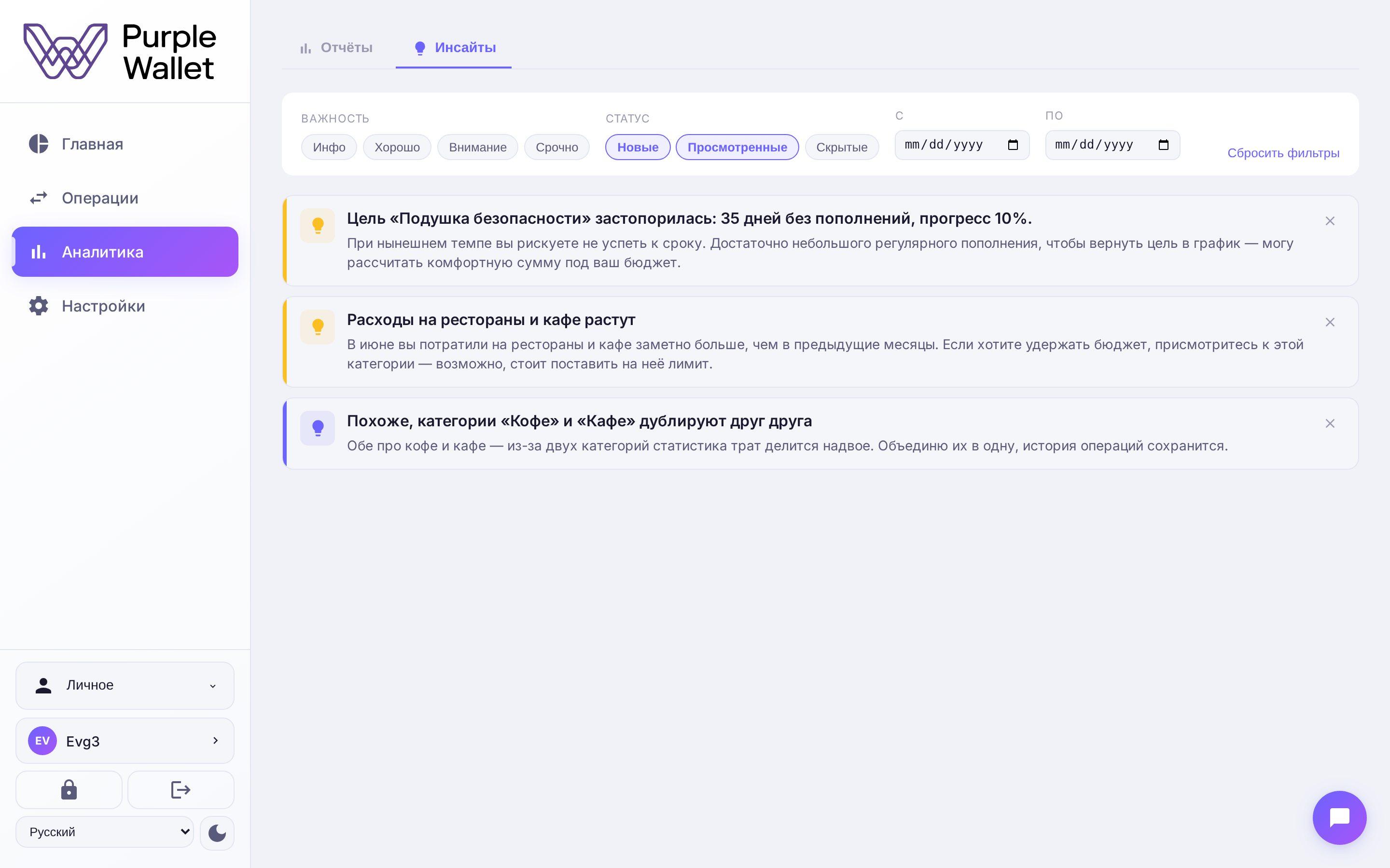Инсайты Финна