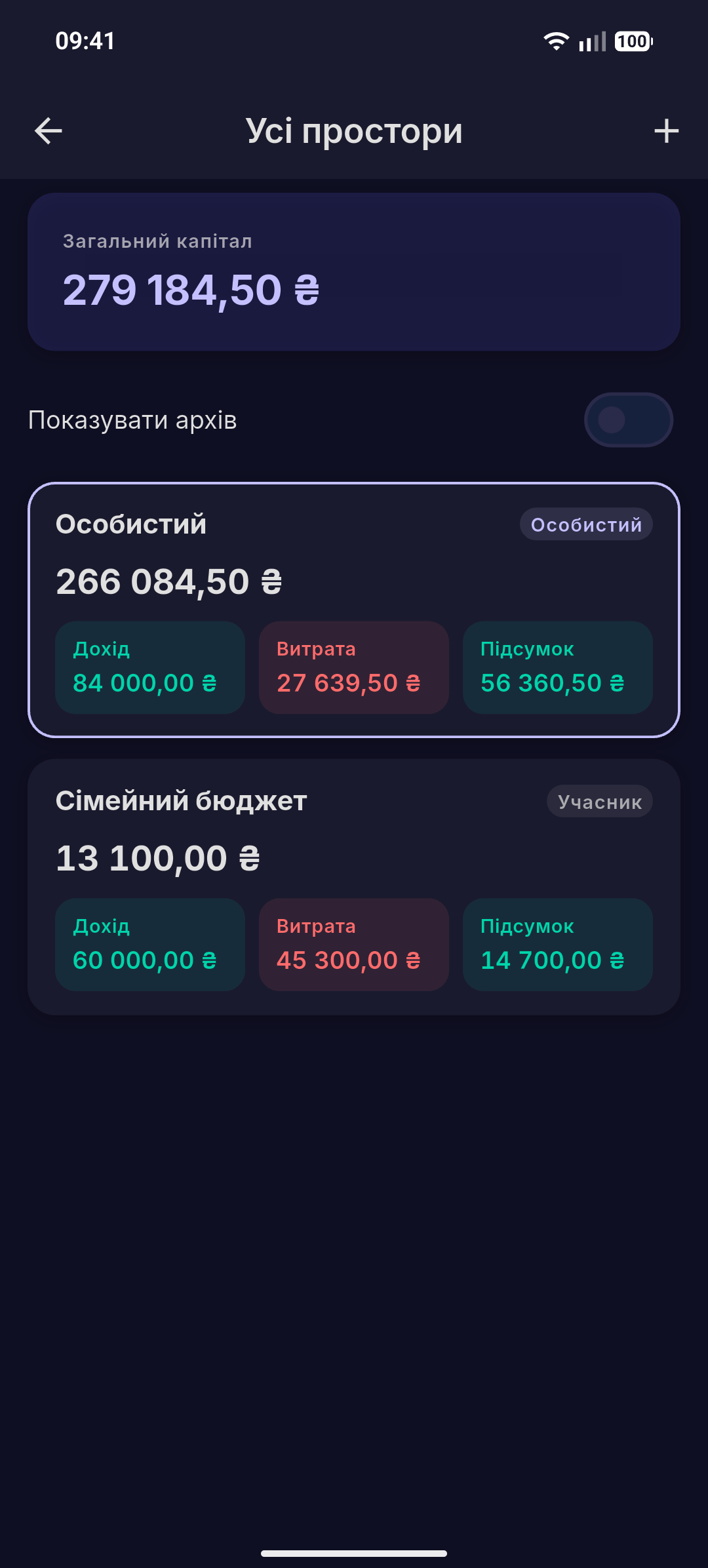 Особистий простір окремо від спільного