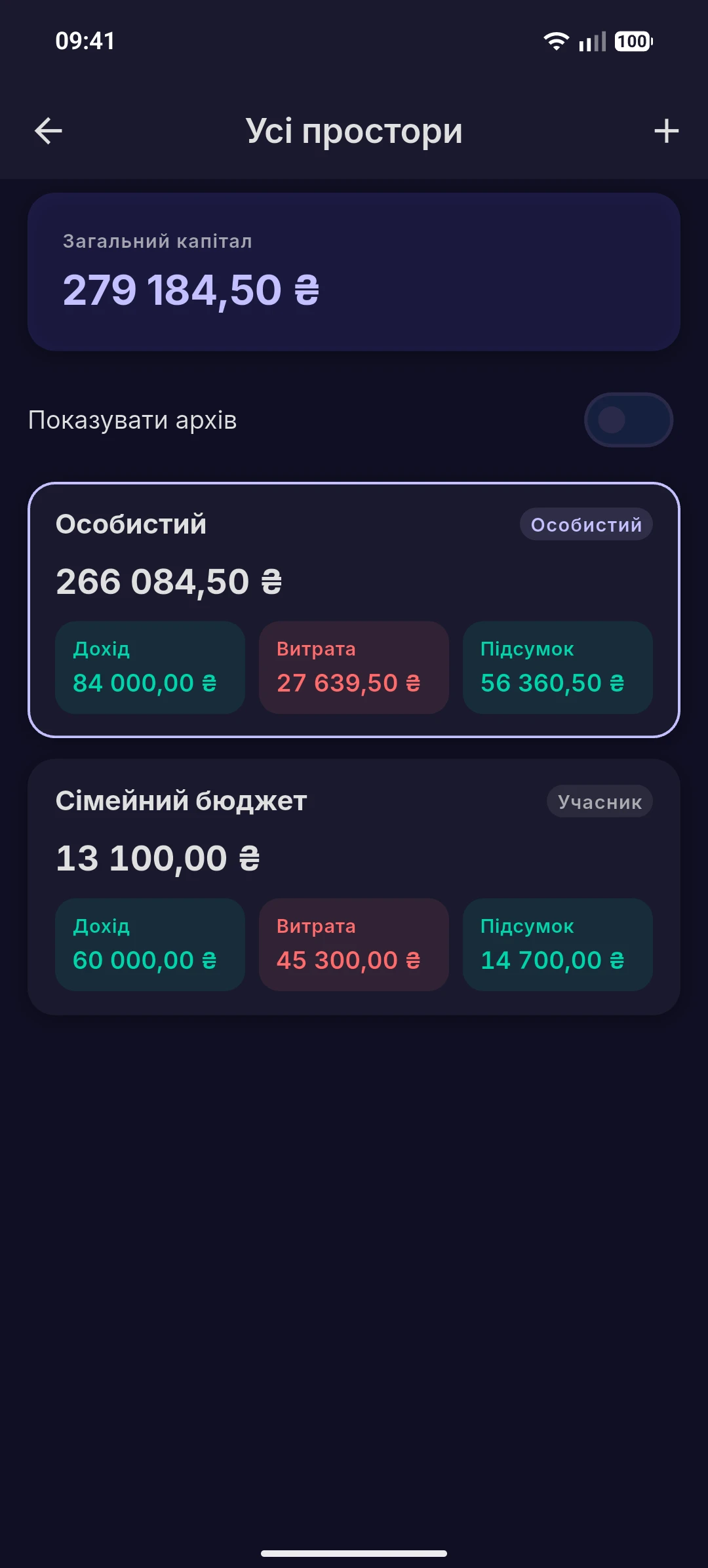 Особистий простір окремо від спільного